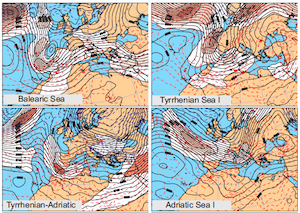 Towards a systematic climatology of sensitivities of Mediterranean high impact weather: a contribution based on intense cyclones