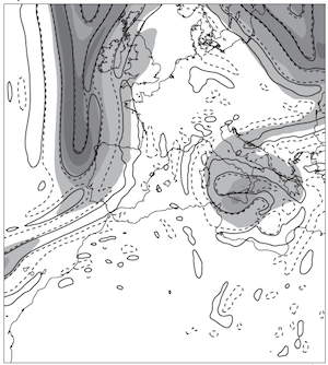 Ensemble prediction of Mediterranean high-impact events using potential vorticity perturbations. Part II: Adjoint-derived sensitivity zones