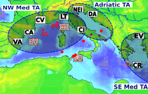 Fig. 2. Priority study areas in the HyMeX program A look to the HyMeX program