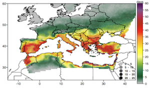 Projections of heat waves with high impact on human health in Europe